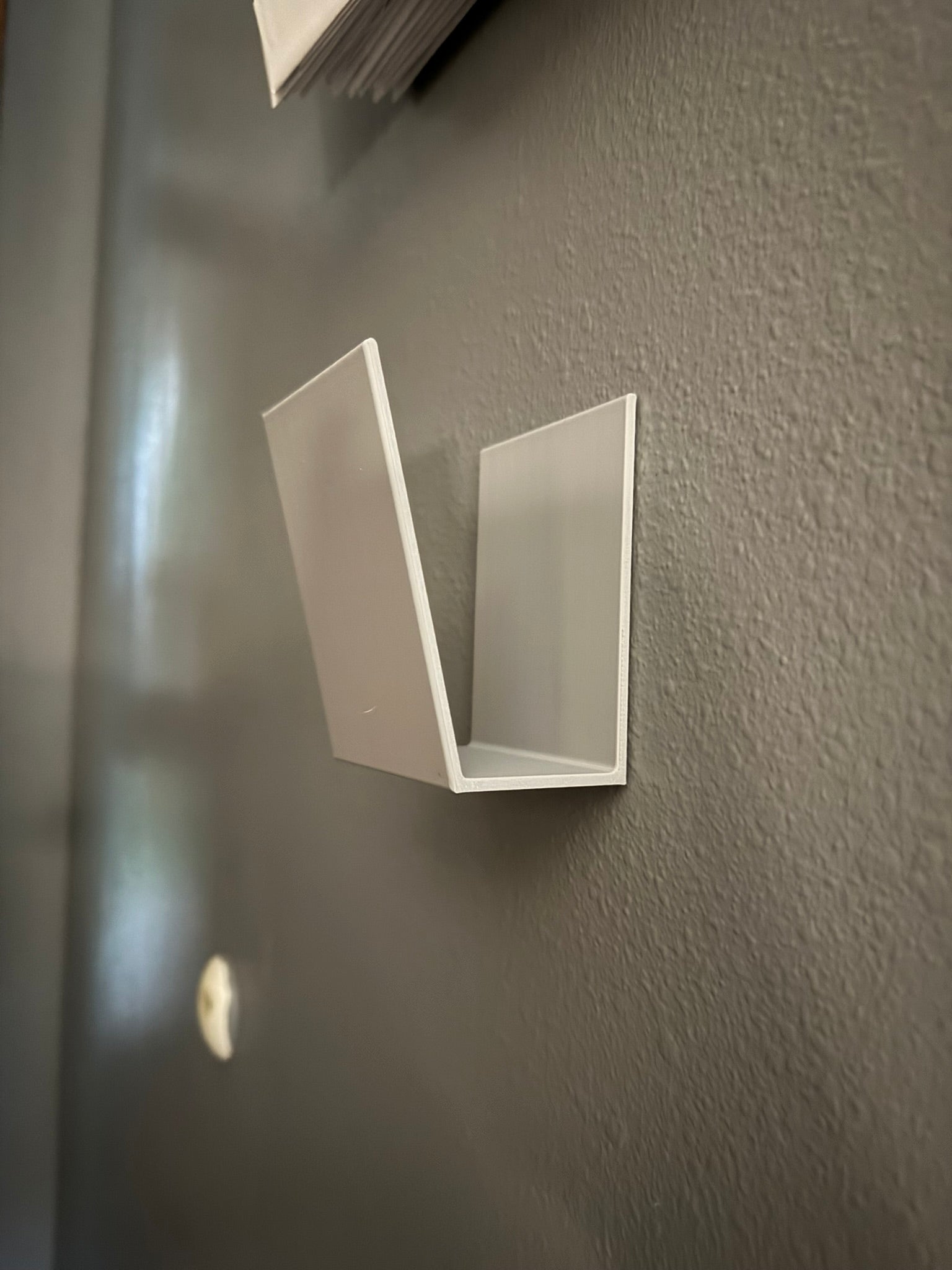 3D Printed Wall-Mount Mail Organizer