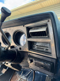 73-87 Chevrolet SquareBody Single Din Radio Dash Bezel